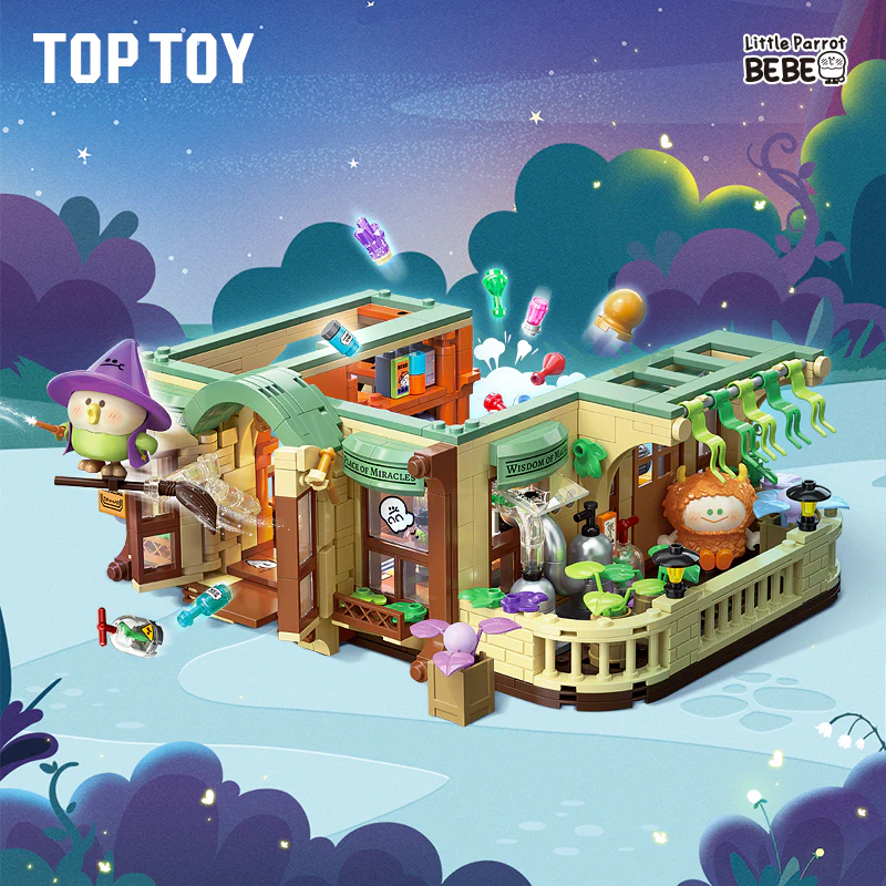 【RETIRED】3-In-1 Magic and Fantasy Academy Series Building Blocks 750 Pcs - Image 3